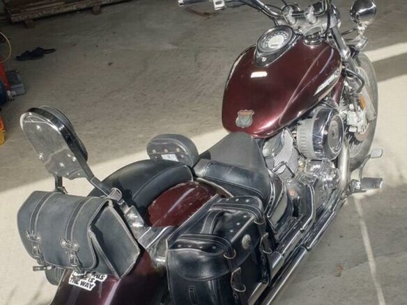 2007 Yamaha XVS1100, фиолетовый, 520000 рублей - вид 4