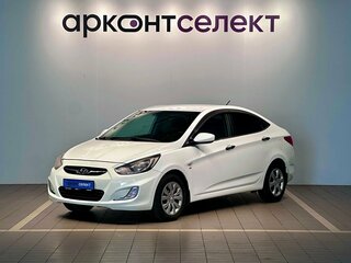 2013 Hyundai Solaris I, белый, 770000 рублей, вид 1