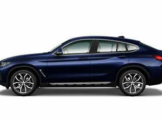 2025 BMW X4 20i II (G02) Рестайлинг, синий, 8450000 рублей, вид 3