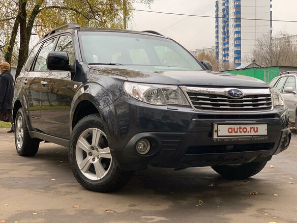 2008 Subaru Forester III, серый - вид 2