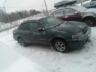 1992 Toyota Corsa IV (L40), зелёный, 270000 рублей, вид 3