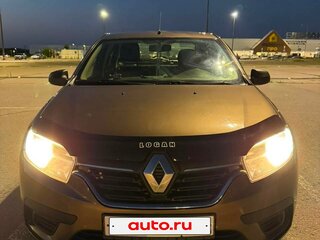 2019 Renault Logan II Рестайлинг, коричневый, 680000 рублей, вид 2