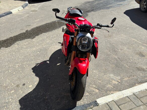 2013 Stels 600 Benelli, красный, 480000 рублей - вид 3