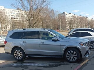 2018 Mercedes-Benz GLS 450 I (X166), серебристый, 4200000 рублей, вид 3