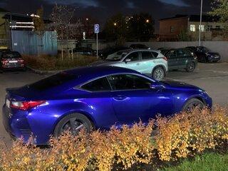 2015 Lexus RC 350 I, синий, 3150000 рублей, вид 3