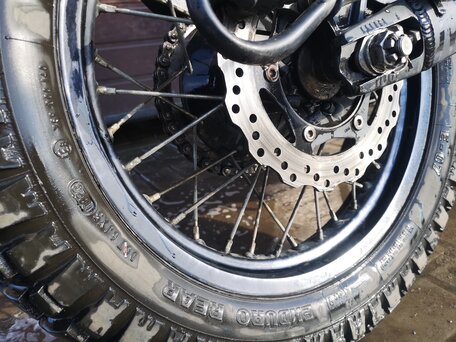2012 Kawasaki KLR 650, чёрный, 380000 рублей, вид 4