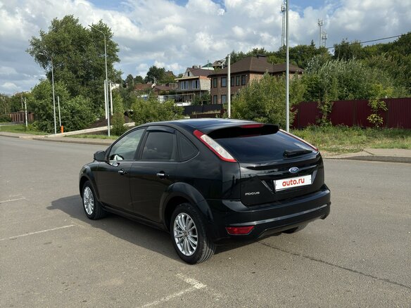 2009 Ford Focus II Рестайлинг, чёрный, 685000 рублей - вид 6