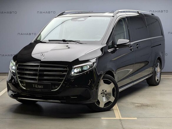 2026 Mercedes-Benz V-Класс 300 d экстра длинный III (W447) Рестайлинг 2, чёрный - вид 1
