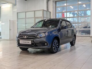 2024 Lada (ВАЗ) Granta I Рестайлинг, серый, 990000 рублей, вид 3
