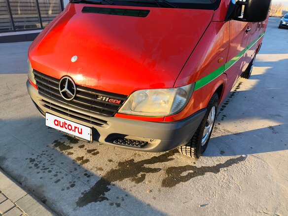 2003 Mercedes-Benz Sprinter Classic, зелёный, 1200000 рублей - вид 10