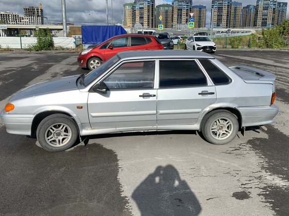 2010 Lada (ВАЗ) 2115, серебристый - вид 4