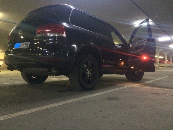 2006 Volkswagen Touareg I, чёрный - вид 4