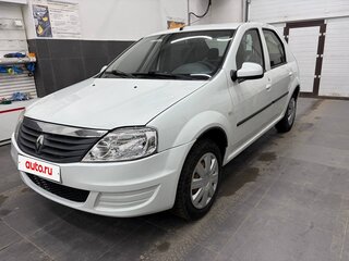 2013 Renault Logan I Рестайлинг, белый, 350000 рублей, вид 1