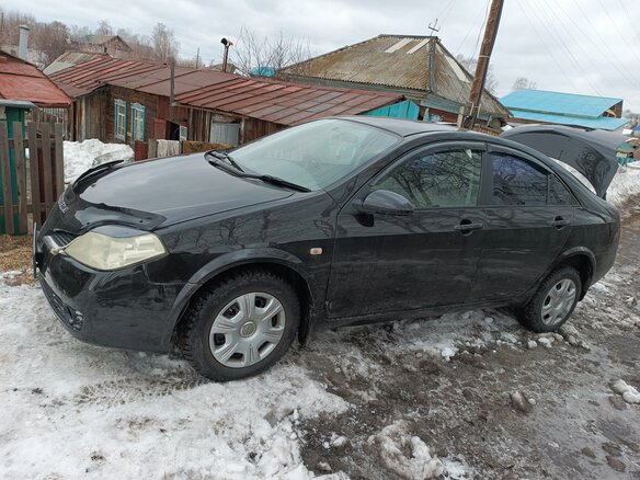 2002 Nissan Primera III (P12), чёрный, 450000 рублей - вид 3
