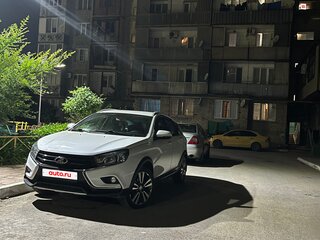 2017 Lada (ВАЗ) Vesta SW Cross I, белый, 1200000 рублей, вид 5