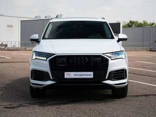 2021 Audi Q7 55 TFSI II (4M) Рестайлинг, белый, 5640214 рублей, вид 2