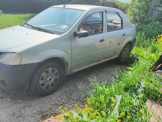 2005 Renault Logan I, зелёный, 200000 рублей, вид 4