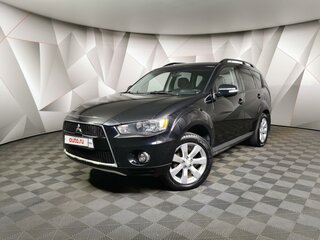 2011 Mitsubishi Outlander II Рестайлинг, чёрный, 1490000 рублей, вид 1
