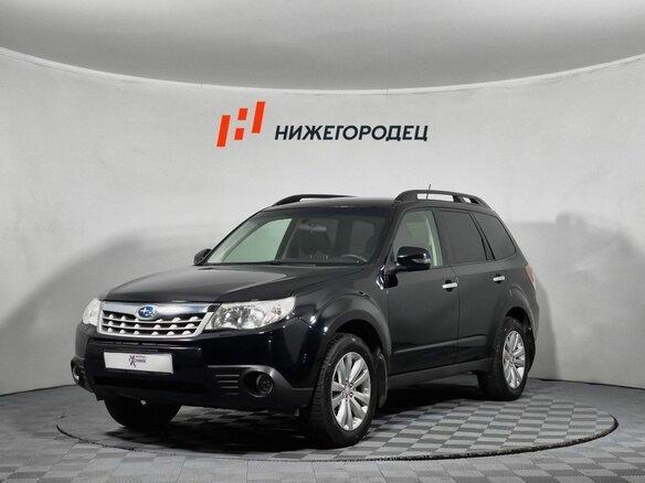 2011 Subaru Forester III Рестайлинг, чёрный