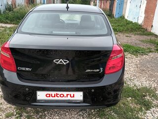 2015 Chery Bonus 3 (E3/A19), чёрный, 550000 рублей, вид 4