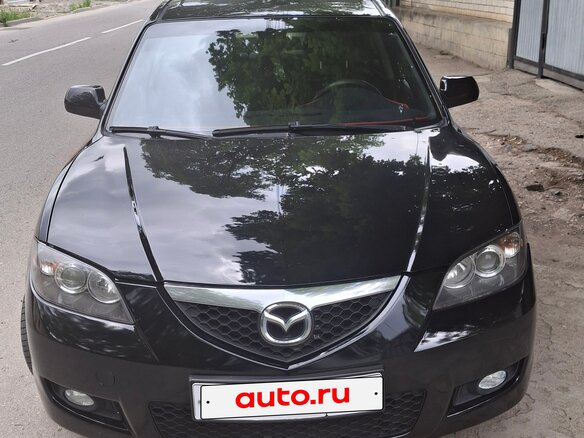 2006 Mazda 3 I (BK) Рестайлинг, чёрный, 560000 рублей - вид 1