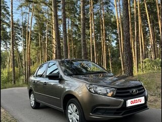 2018 Lada (ВАЗ) Granta I Рестайлинг, коричневый, 650000 рублей, вид 2