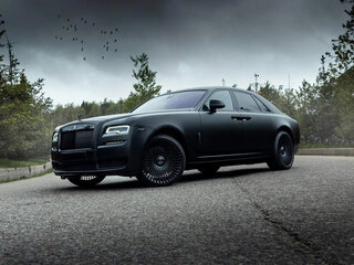 2017 Rolls-Royce Ghost Black Badge I Рестайлинг (Series II), чёрный, 14500000 рублей, вид 1