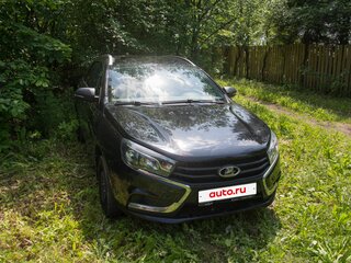 2021 Lada (ВАЗ) Vesta SW I, чёрный, 1150000 рублей, вид 1