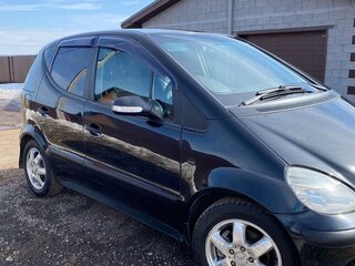 2003 Mercedes-Benz A-Класс 160 I (W168) Рестайлинг, чёрный, 440000 рублей, вид 4