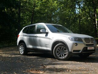 2013 BMW X3 30d xDrive II (F25), серебристый, 2841000 рублей, вид 5