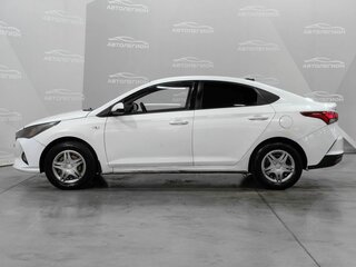 2020 Hyundai Solaris II Рестайлинг, белый, 860000 рублей, вид 2