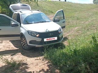 2022 Lada (ВАЗ) Granta Cross I Рестайлинг, белый, 830000 рублей, вид 4