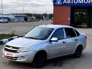 2012 Lada (ВАЗ) Granta I, серебристый, 300000 рублей, вид 2