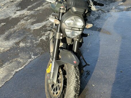 2013 Ducati Monster 1100, зелёный, 890000 рублей, вид 4