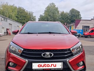 2020 Lada (ВАЗ) Vesta SW Cross I, красный, 1000000 рублей, вид 2