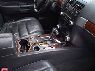 2008 Volkswagen Touareg I Рестайлинг, чёрный, 680000 рублей, вид 5