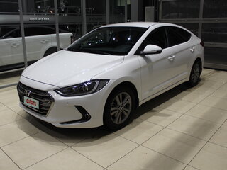 2016 Hyundai Elantra VI (AD), белый, 1350000 рублей, вид 1