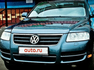 2004 Volkswagen Touareg I, серый, 850000 рублей, вид 2