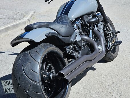 2007 Yamaha XV 1700 Warrior, серый, 1500000 рублей, вид 4