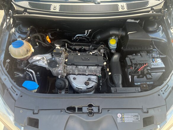 2012 Skoda Fabia II Рестайлинг, серый, 730000 рублей - вид 5