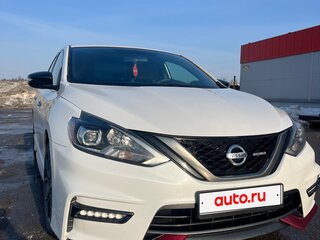 2018 Nissan Sentra VII (B17) Рестайлинг, белый, 1000000 рублей, вид 1