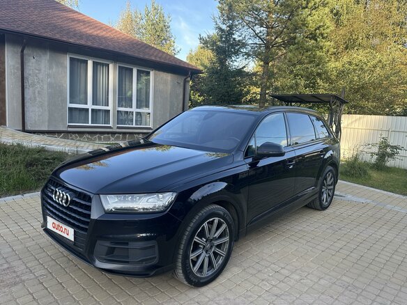 2017 Audi Q7 II (4M), чёрный, 5000000 рублей