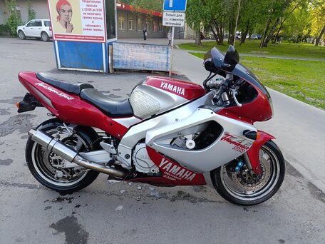 1998 Yamaha YZF1000R Thunderace, пурпурный, 330000 рублей, вид 5