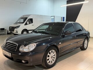 2007 Hyundai Sonata ТагАЗ IV (EF) Рестайлинг, чёрный, 299000 рублей, вид 1