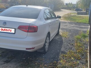 2015 Volkswagen Jetta VI Рестайлинг, белый, 1050000 рублей, вид 3