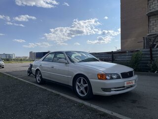 1997 Toyota Chaser VI (X100), белый, 676000 рублей, вид 1
