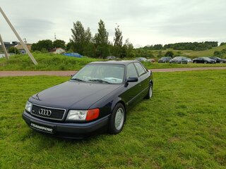1991 Audi 100 IV (C4), синий, 560000 рублей, вид 1