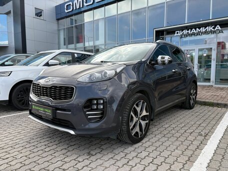 2016 Kia Sportage IV, серый, 1641000 рублей, вид 1