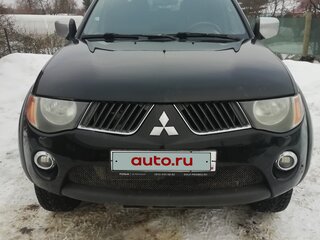 2008 Mitsubishi L200 IV, чёрный, 1250000 рублей, вид 1