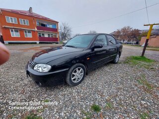 2008 Kia Spectra I Рестайлинг 2, чёрный, 300000 рублей, вид 1